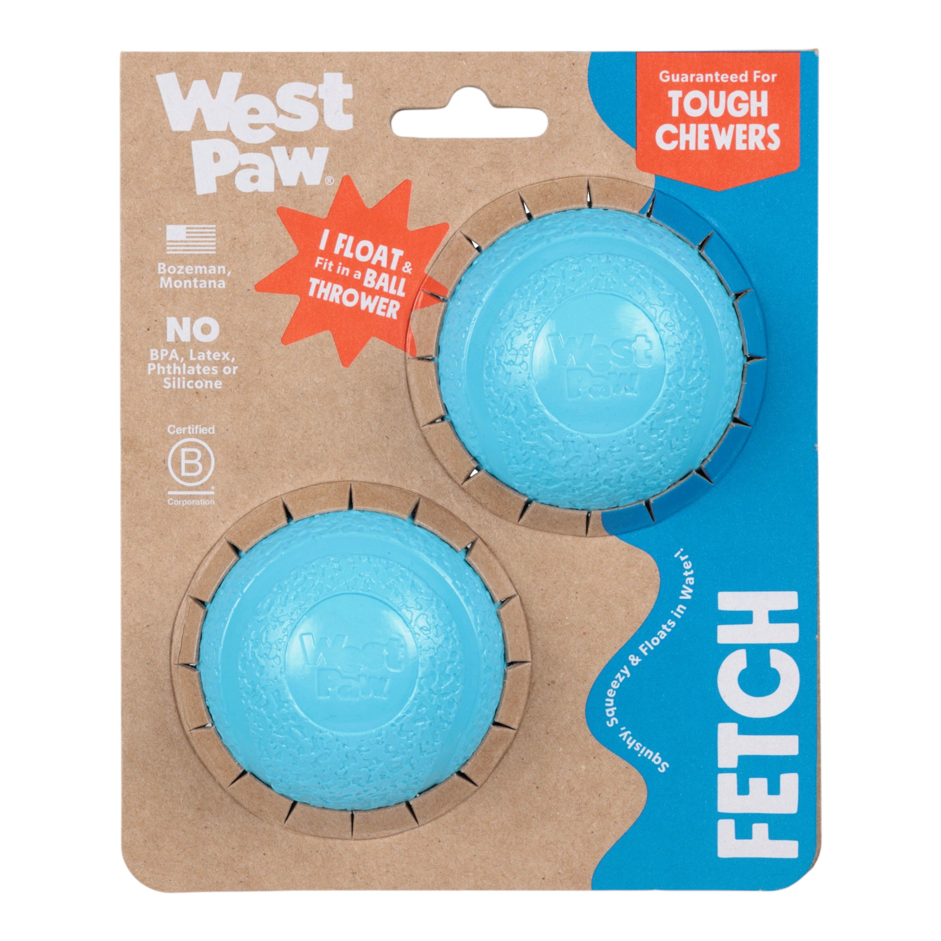 Small Boundr 2-Pack Aqua by West Paw