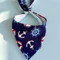 Nautical Dog Bandana New Arrivals by Happy Tails Outfitters