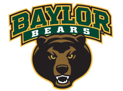NCAA Baylor University, Bruiser the Bear Knottie® Plush Dog Toy by HuggleHounds