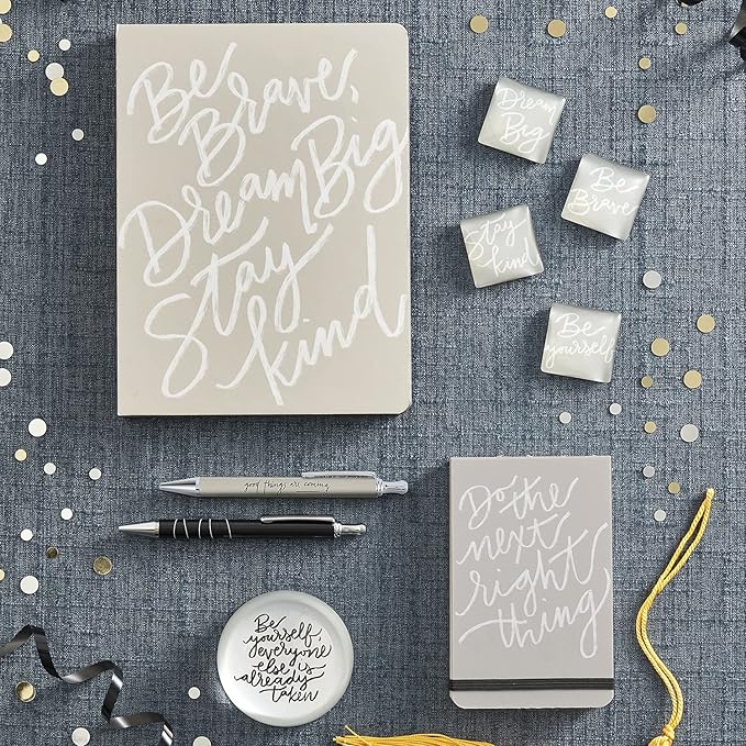 Be Yourself Glass Dome Paperweight | Paper Document Holder | 3" by The Bullish Store