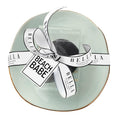 Beach Babe Sage Green Ceramic Tray with Makeup Sponge Gift Set | Cosmetic Giftable Beauty Tools Set by The Bullish Store