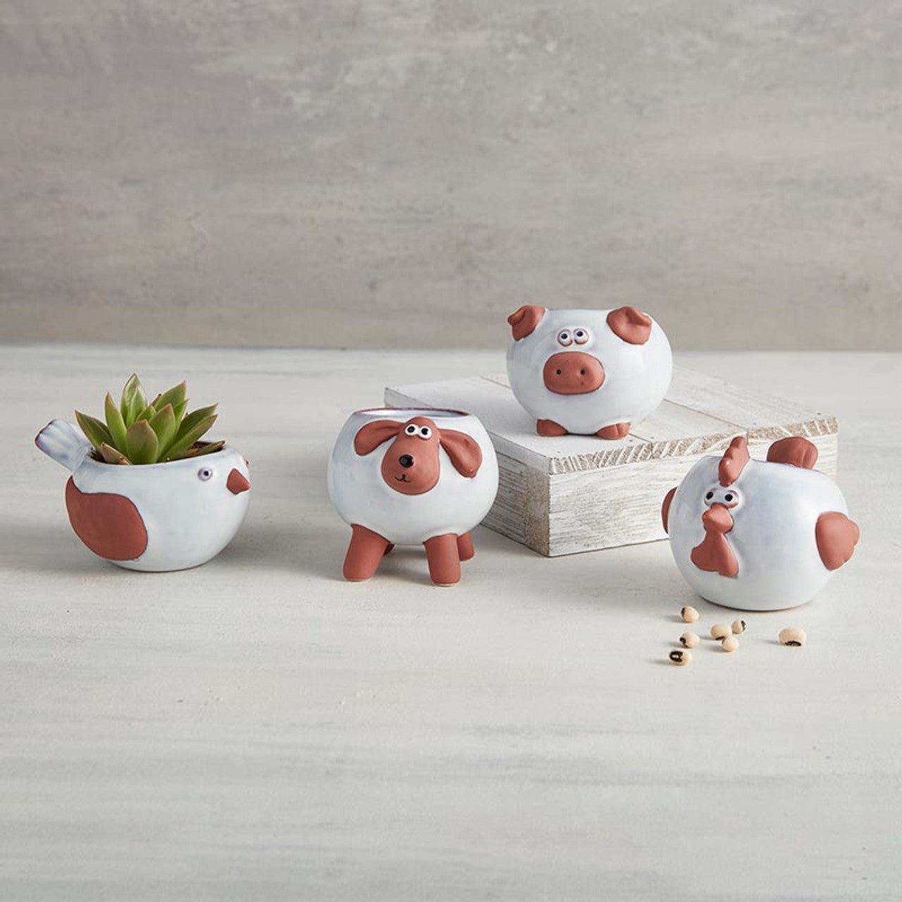 Bird Plant Pot | Succulent Planter | 2" Tall by The Bullish Store