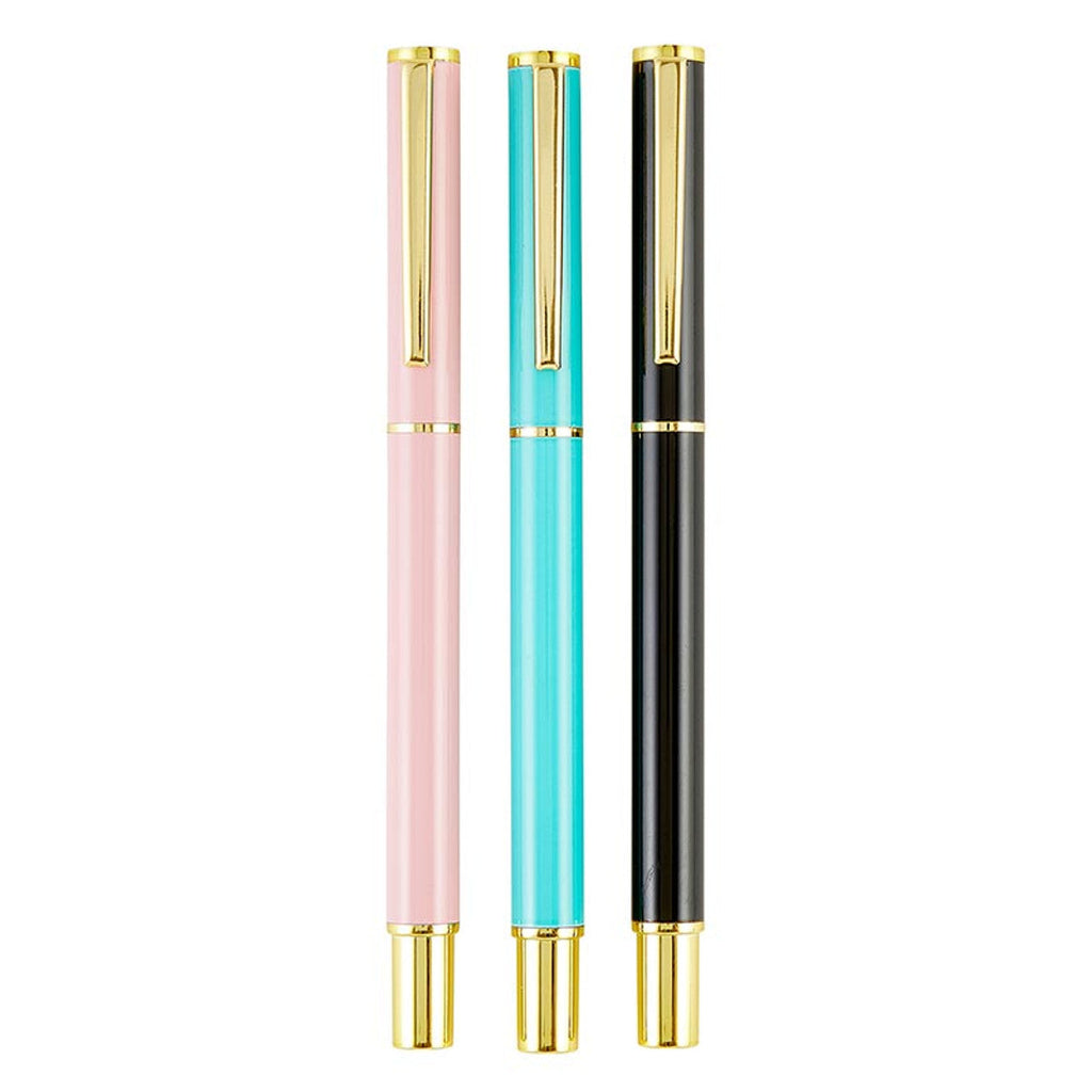 Birthday 3 Piece Pen Set | Set Of 3 Giftable Pens in Gift Box | Refillable by The Bullish Store