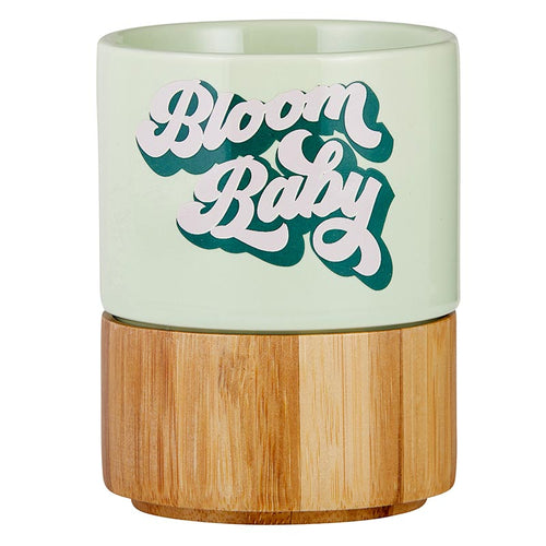 Bloom Baby Petite Ceramic Mug with Bamboo Base by The Bullish Store