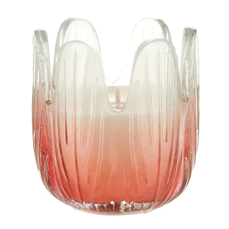 Blossom Candle Collection – Colorful Glass Flower Candles in Multiple Scents & Sizes by The Bullish Store