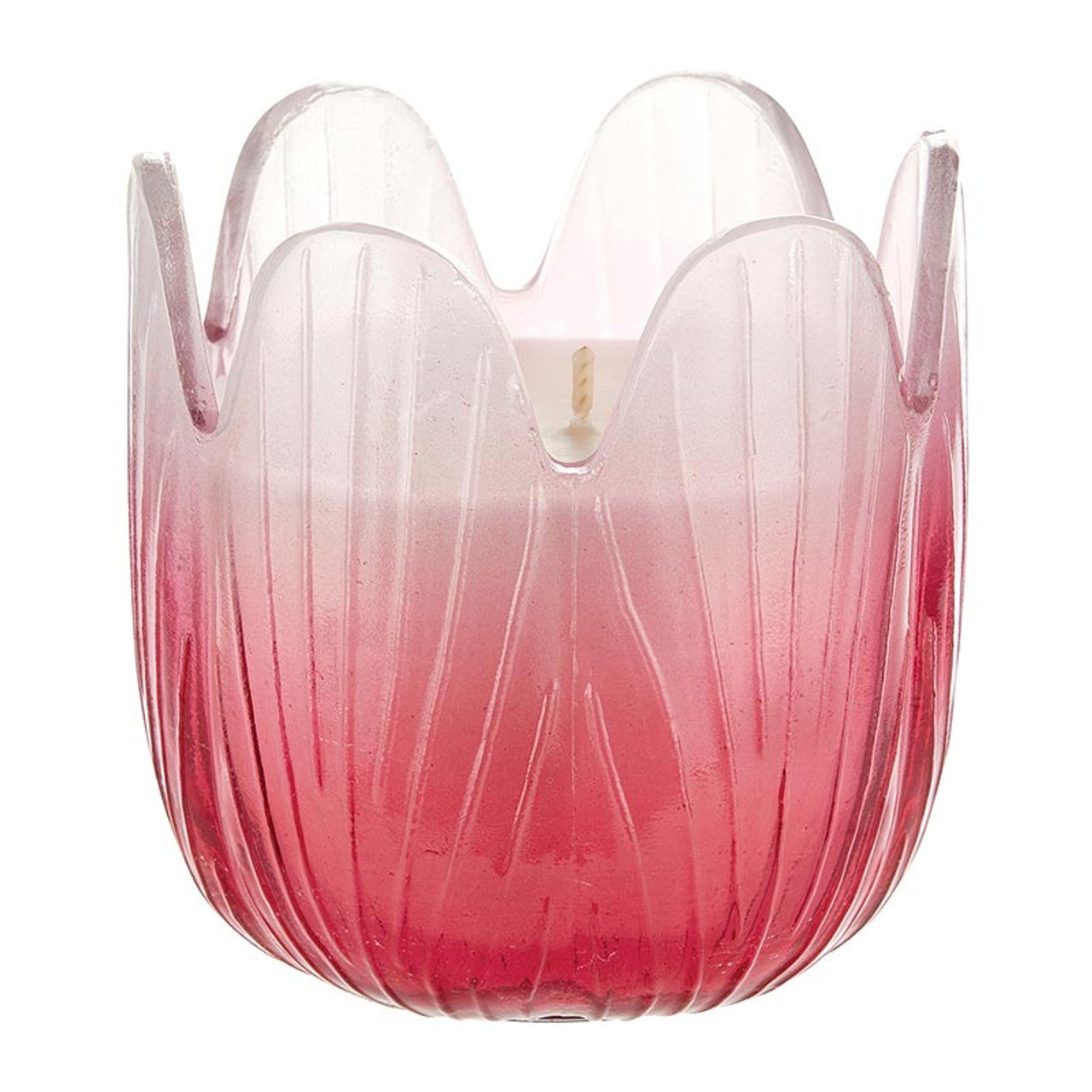 Blossom Candle Collection – Colorful Glass Flower Candles in Multiple Scents & Sizes by The Bullish Store