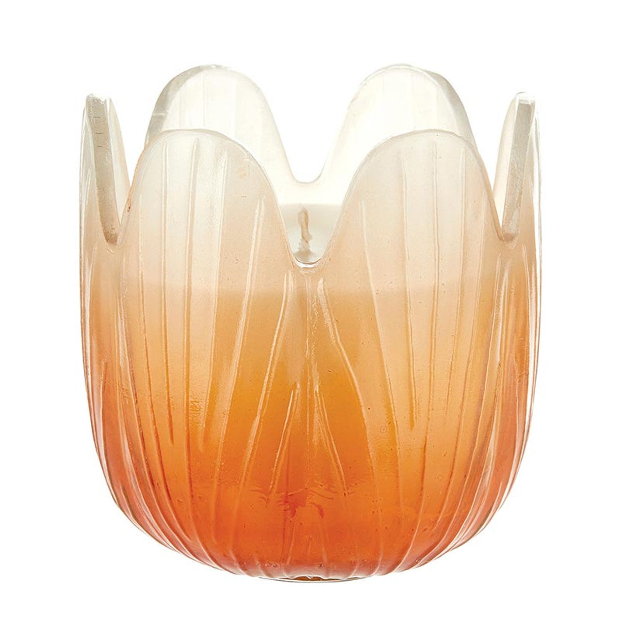 Blossom Candle Collection – Colorful Glass Flower Candles in Multiple Scents & Sizes by The Bullish Store
