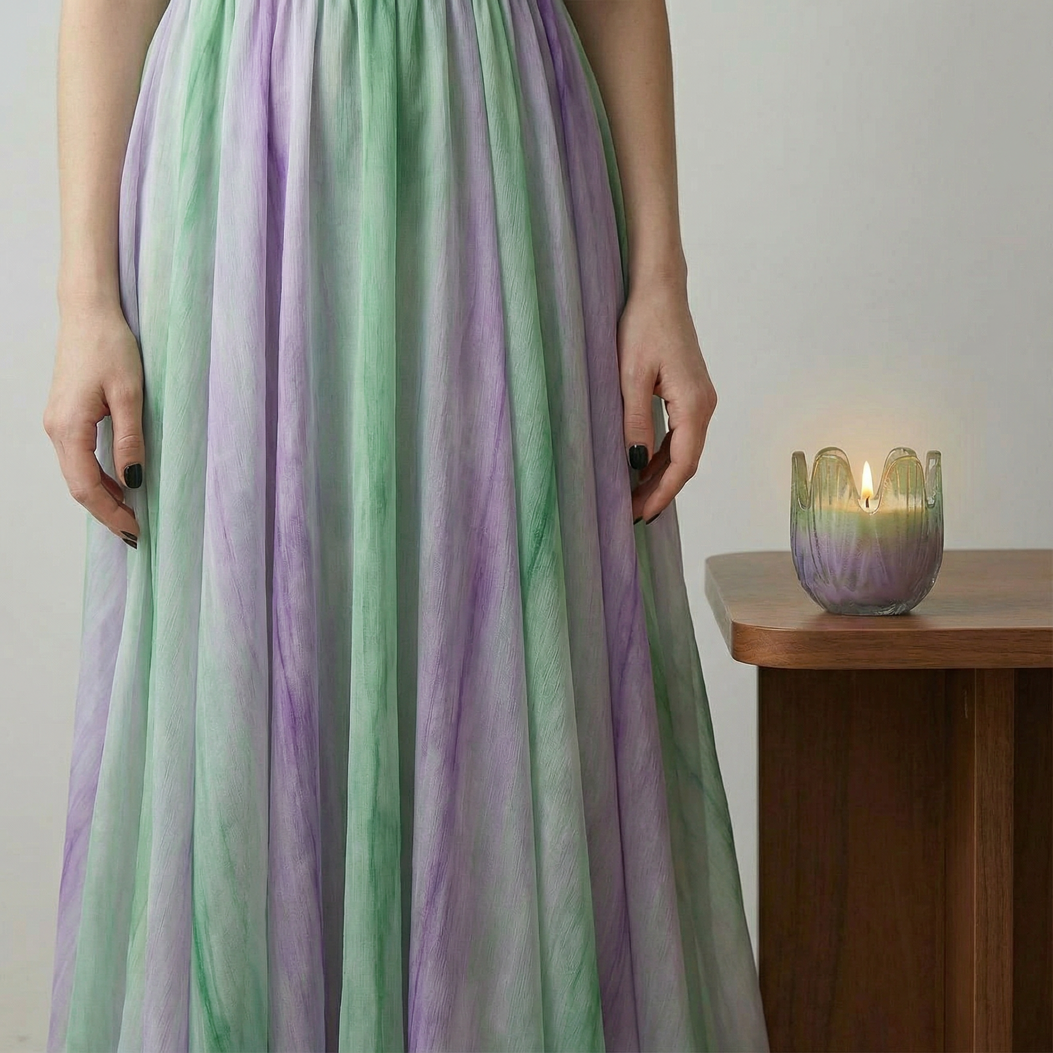 Blossom Candle Collection – Colorful Glass Flower Candles in Multiple Scents & Sizes by The Bullish Store