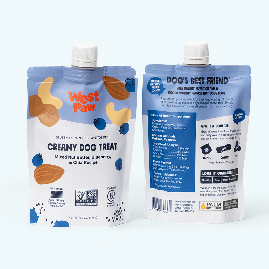 Nut Butter, Blueberry, and Chia Seed by West Paw