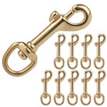 Solid Brass Swivel Snap Hook Heavy Duty Clip by Dogline