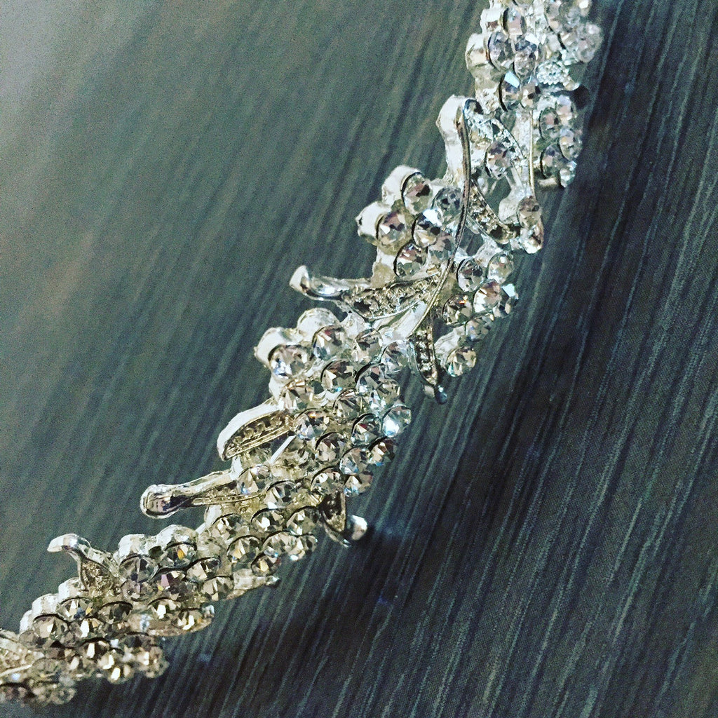 Bride to the Hustle Tiara | Royalty Crown Party or Bridal Hair Accessory by The Bullish Store