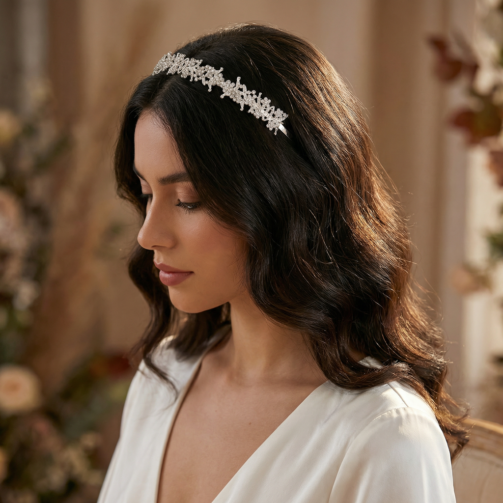 Bride to the Hustle Tiara | Royalty Crown Party or Bridal Hair Accessory by The Bullish Store
