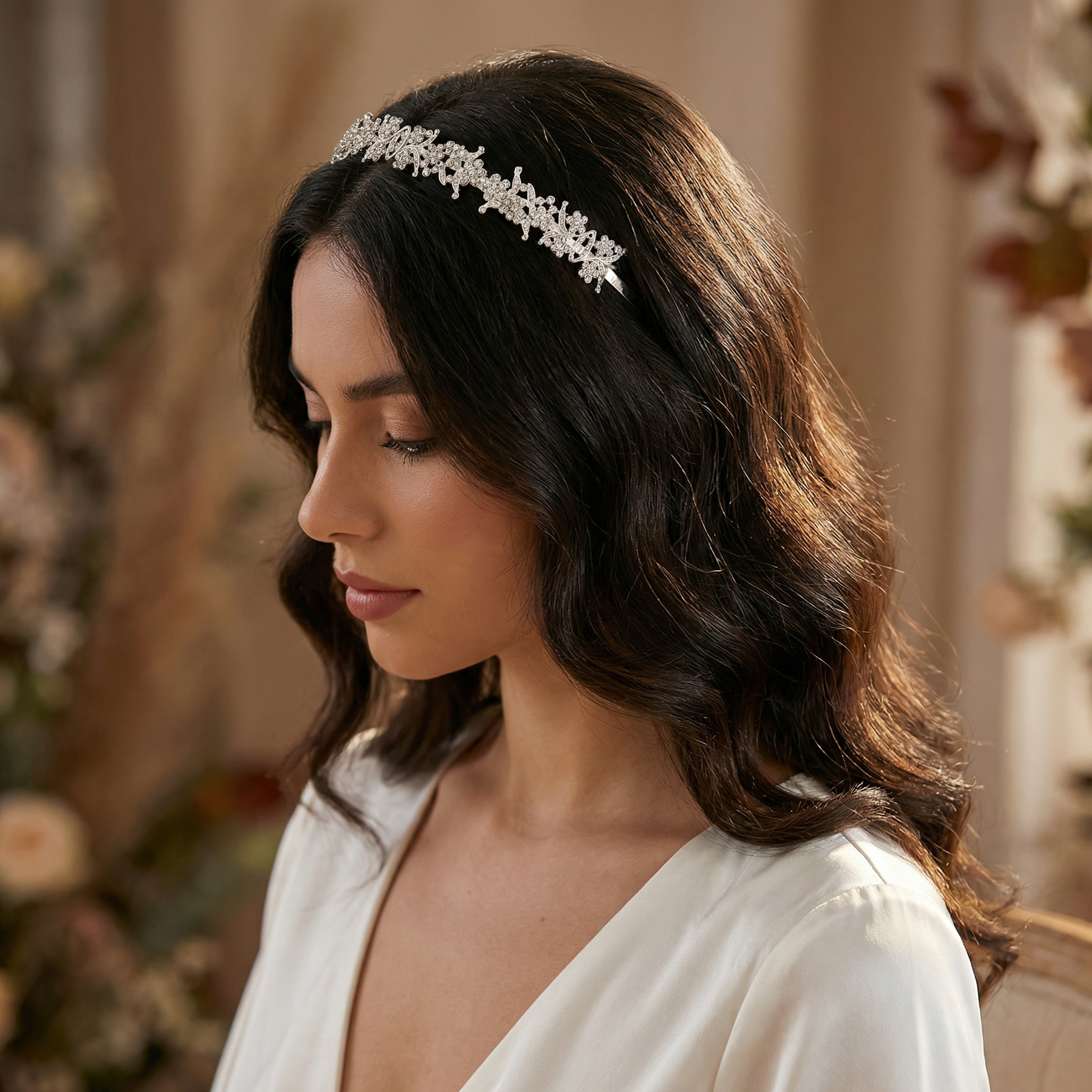 Bride to the Hustle Tiara | Royalty Crown Party or Bridal Hair Accessory by The Bullish Store