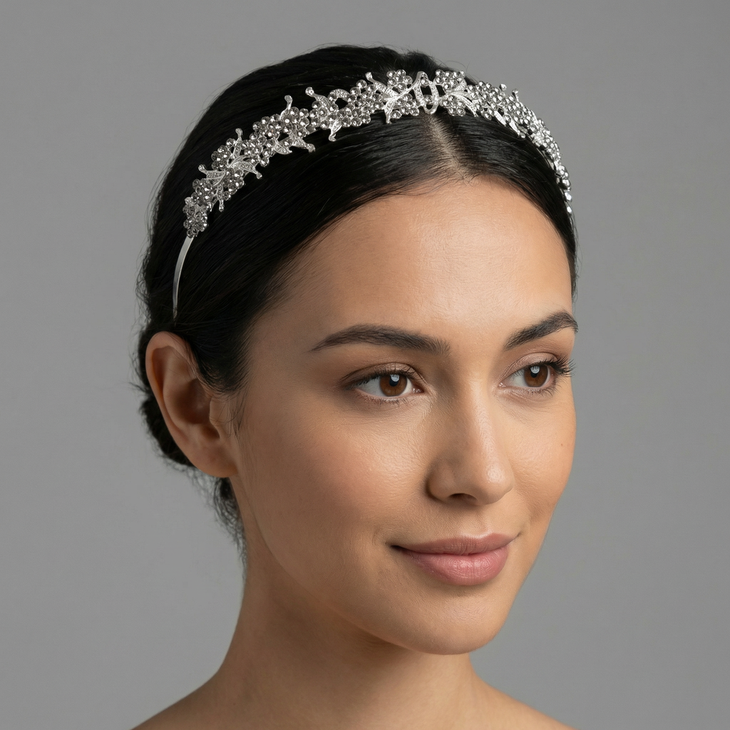 Bride to the Hustle Tiara | Royalty Crown Party or Bridal Hair Accessory by The Bullish Store