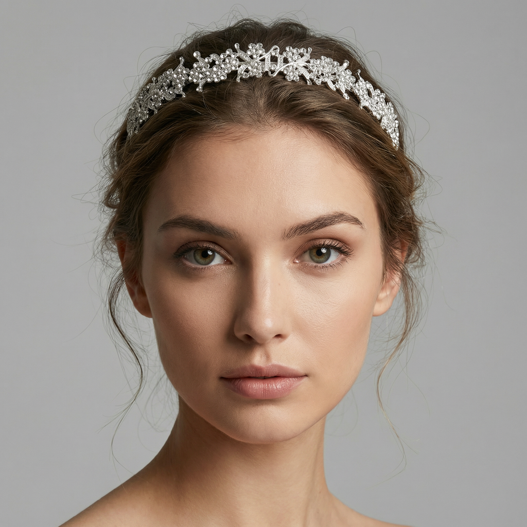Bride to the Hustle Tiara | Royalty Crown Party or Bridal Hair Accessory by The Bullish Store