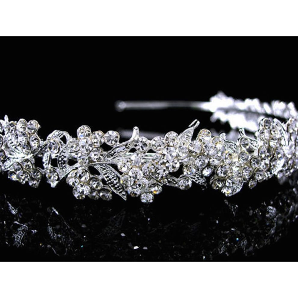 Bride to the Hustle Tiara | Royalty Crown Party or Bridal Hair Accessory by The Bullish Store