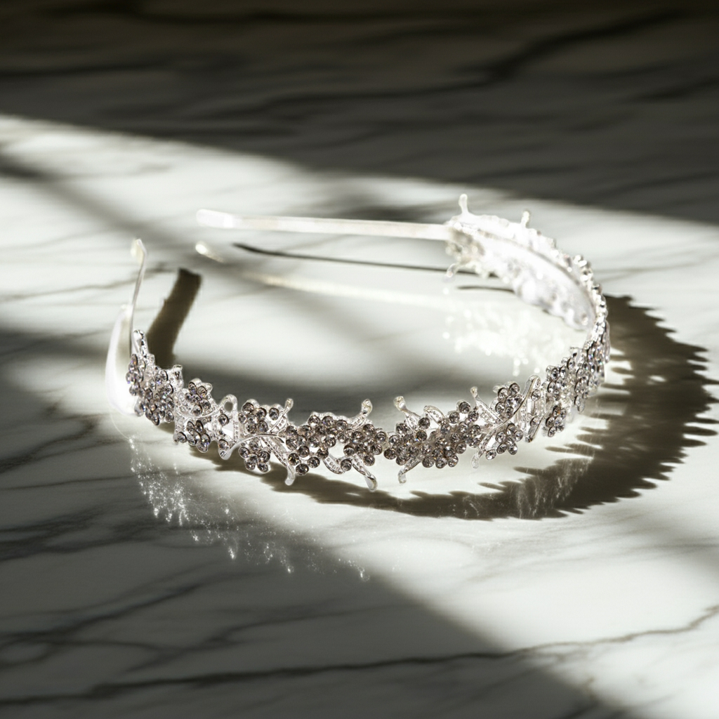 Bride to the Hustle Tiara | Royalty Crown Party or Bridal Hair Accessory by The Bullish Store