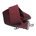 Burgundy + Silver Elastic Belt by ACE Equestrian