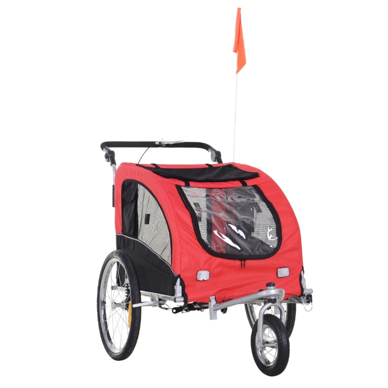 Pet Dog Bicycle Trailer Jogger with Suspension by Furr Baby Gifts