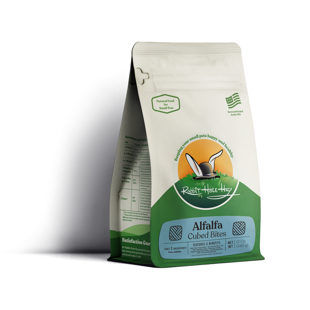 Rabbit Hole Hay All Natural Alfalfa Hay Cubes by Rabbit Hole Hay