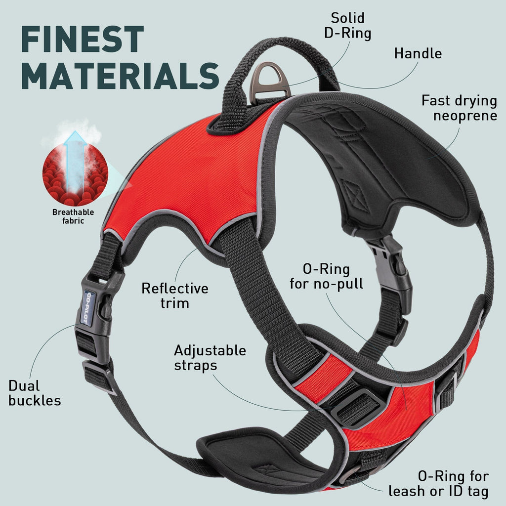 Co-Pilot Adjustable No Pull Dog Harness with Handle by Dogline