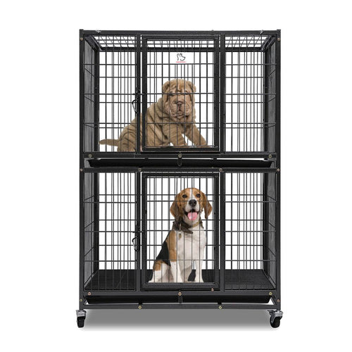 31" Two-Tier Dog Crate 46A by Homey Pet Official