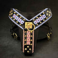 The "Candy" Black Harness by Bestia Dog Gear