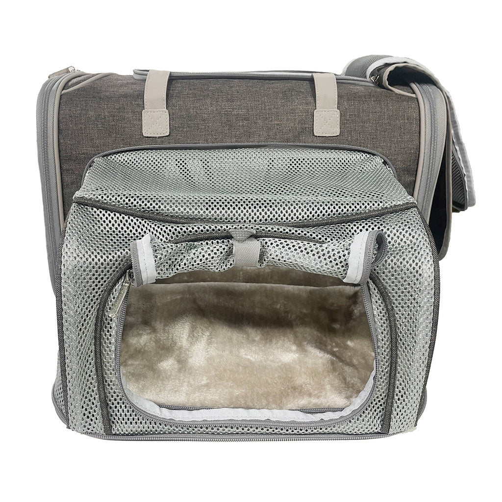 Mr. Peanut's Gold Series Big Apple XL Expandable Pet Carrier V3.0 by Mr. Peanut's Pet Carriers