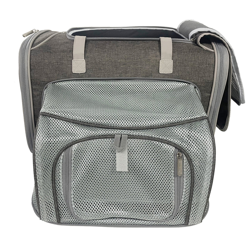 Mr. Peanut's Gold Series Standard Size Airline Compliant Expandable Pet Carrier V3.0 by Mr. Peanut's Pet Carriers