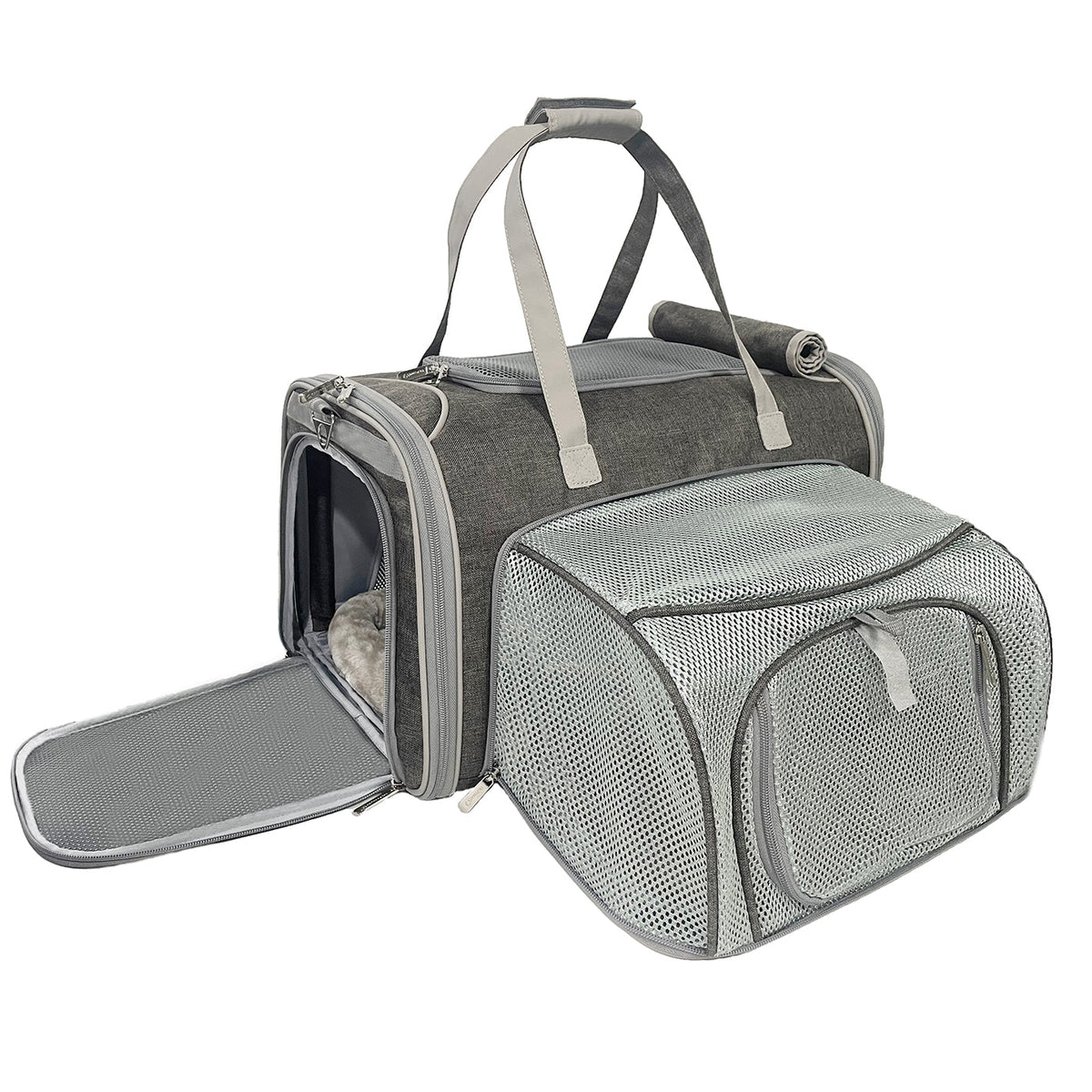 Mr. Peanut's Gold Series Big Apple XL Expandable Pet Carrier V3.0 by Mr. Peanut's Pet Carriers