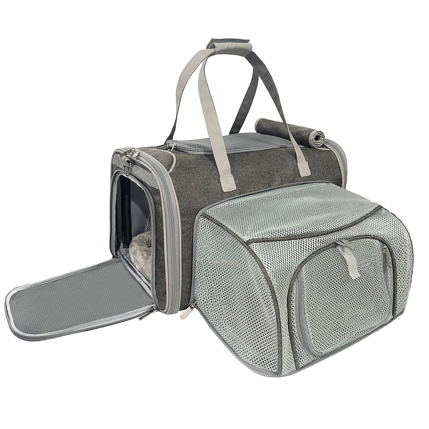 Mr. Peanut's Gold Series Big Apple XL Expandable Pet Carrier V3.0 by Mr. Peanut's Pet Carriers