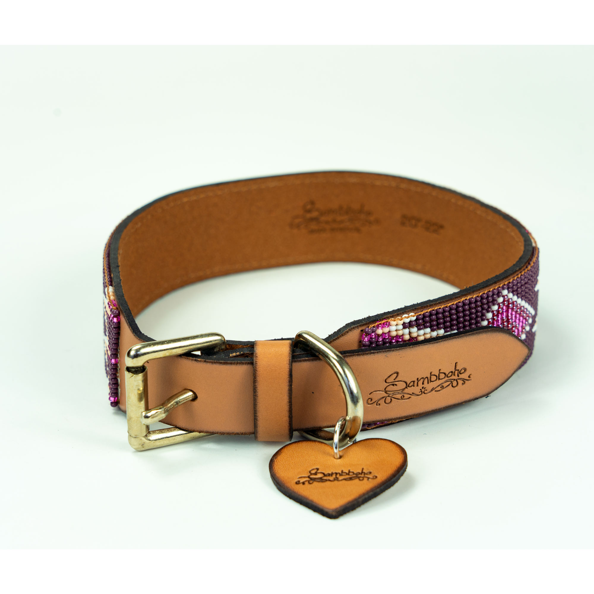 Charlotte Sambboho dog collar (made to order) by Sambboho