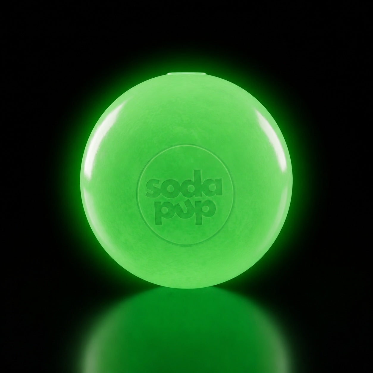 Squeak Ball - Durable Squeaky Dog Toy, Floats, Chew Toy | USA Made by SodaPup/True Dogs, LLC