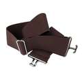 Chocolate + Silver Elastic Belt by ACE Equestrian