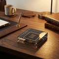 Classic Dad Gift! Best Dad Ever 3"x3" Paperweight in Gift Box by The Bullish Store