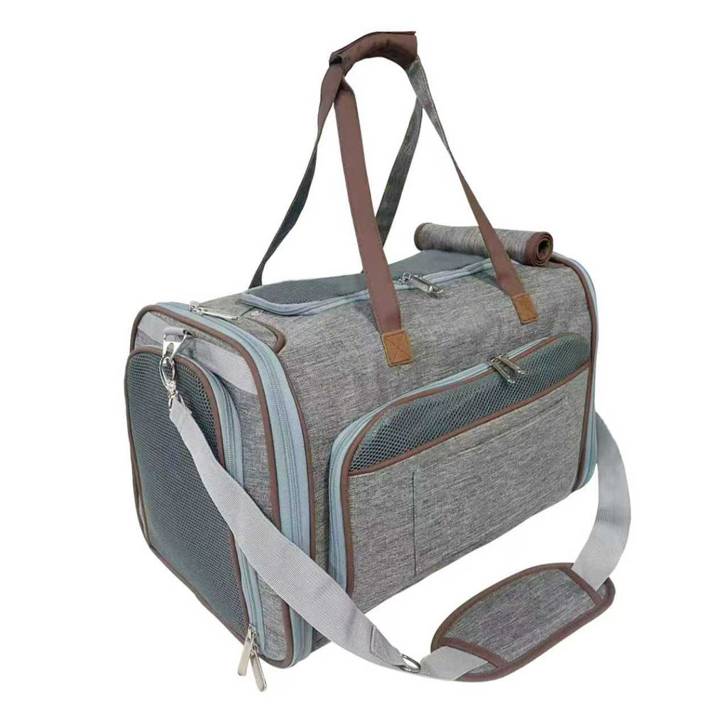 Mr. Peanut's Gold Series Standard Size Airline Compliant Expandable Pet Carrier V3.0 by Mr. Peanut's Pet Carriers