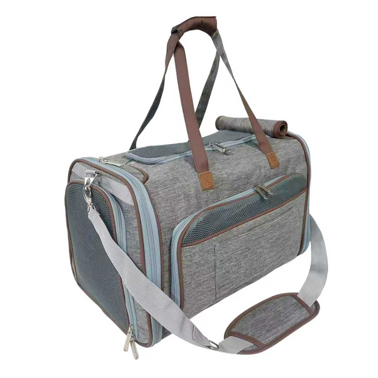 Mr. Peanut's Gold Series Standard Size Airline Compliant Expandable Pet Carrier V3.0 by Mr. Peanut's Pet Carriers