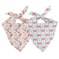 Coastal Charm Reversible Dog Bandana by Dog Bandana Co.