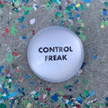 Control Freak Glass Dome Paperweight | Paper Document Holder | Desk Organizer Ornament by The Bullish Store