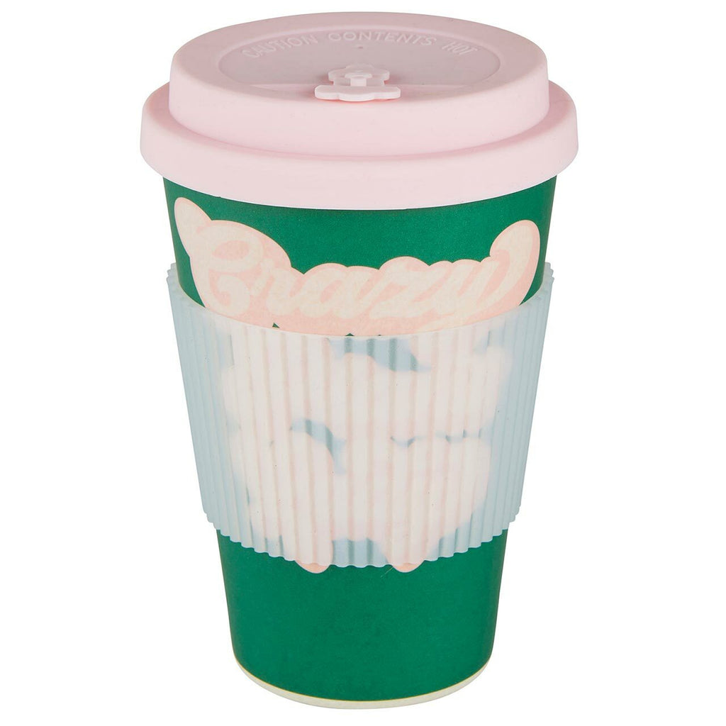 Crazy Plant Lady Bamboo To Go Coffee Travel Cup by The Bullish Store