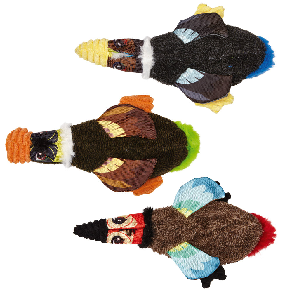 Crinkle Birds Dog Toy Collection by Dogline