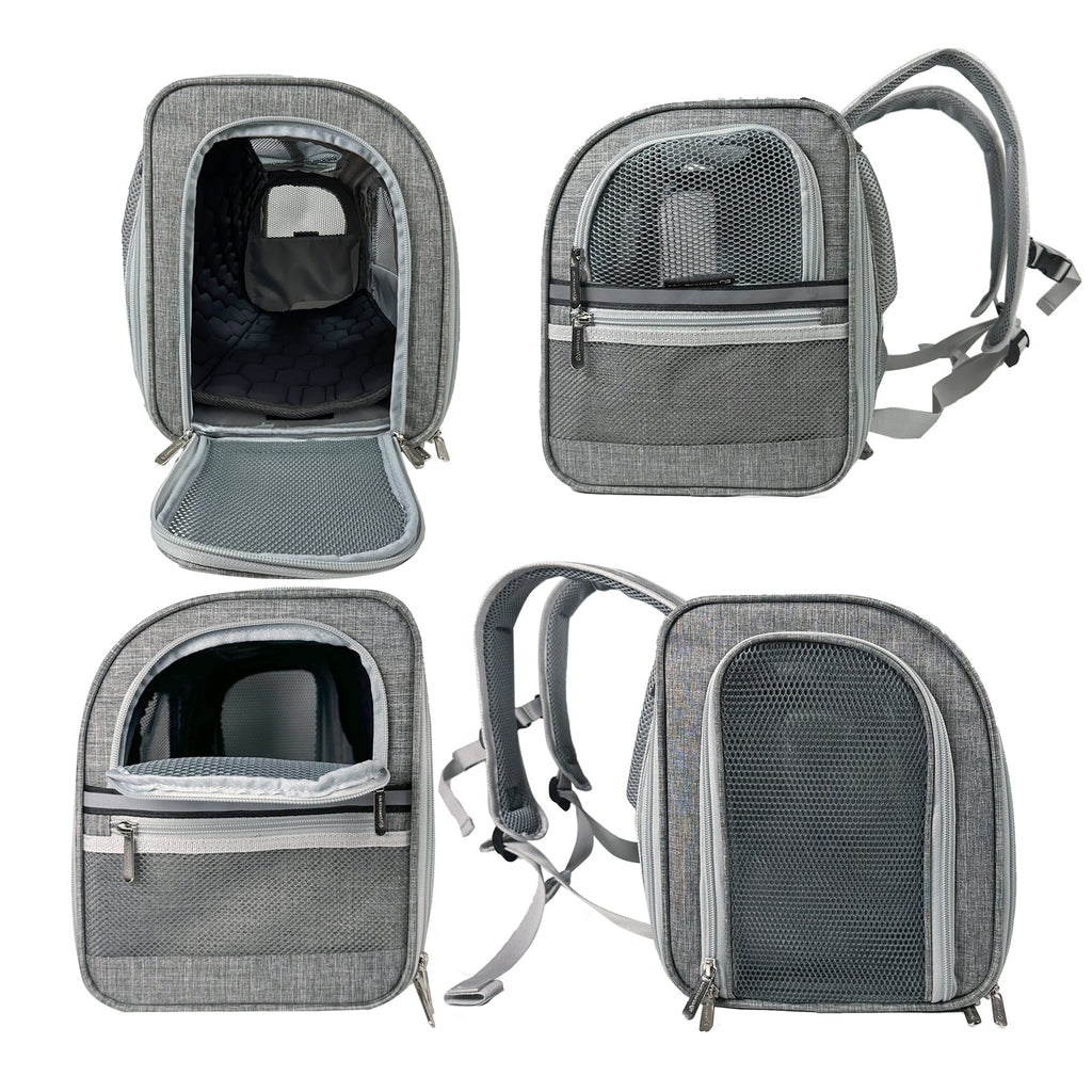 Mr. Peanut's Monterey Series Airline Compliant Horizontal Backpack Pet Carrier by Mr. Peanut's Pet Carriers