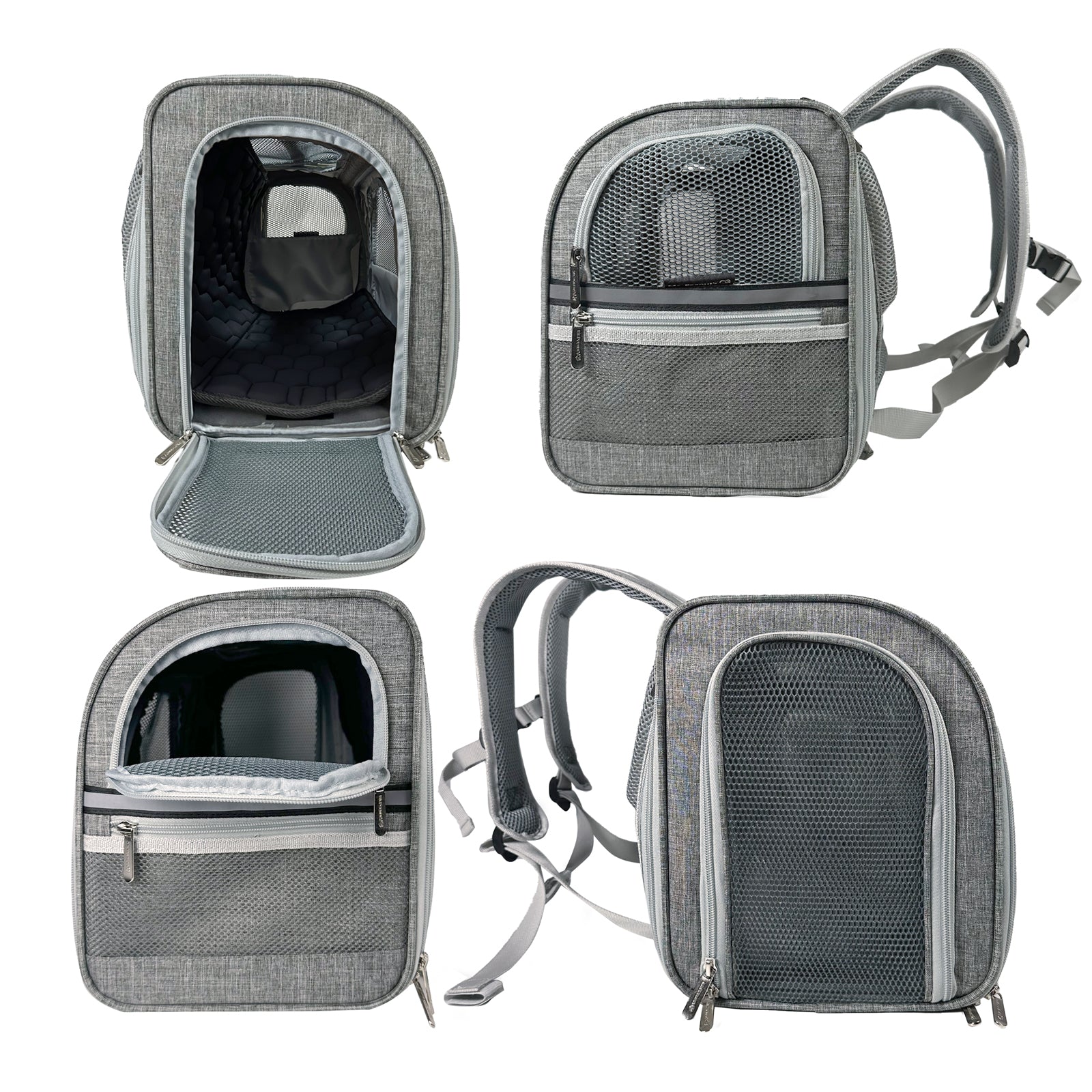 Mr. Peanut's Monterey Series Airline Compliant Horizontal Backpack Pet Carrier by Mr. Peanut's Pet Carriers