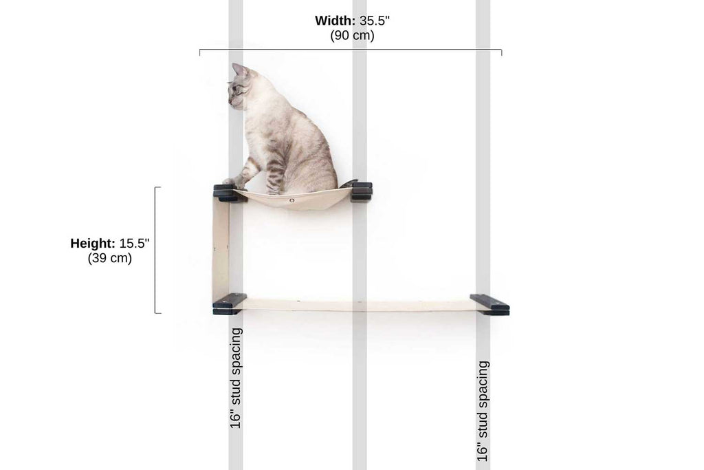 The Double Decker - Cat Hanging Bed Set by Catastrophic Creations