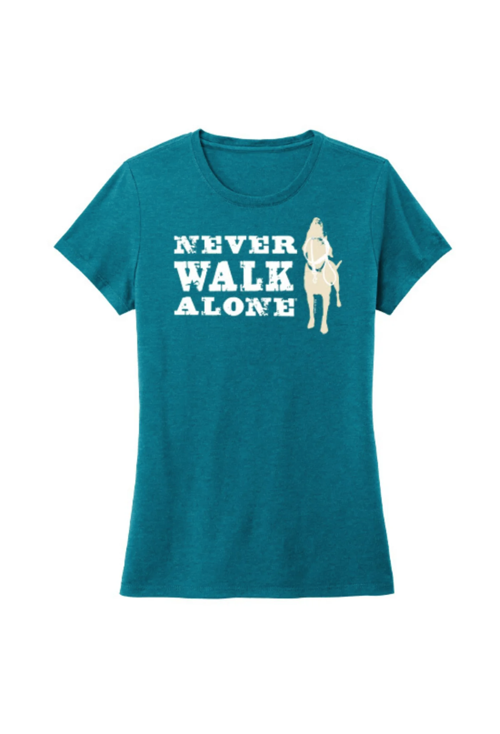T-shirt: Never Walk Alone by Dog is Good