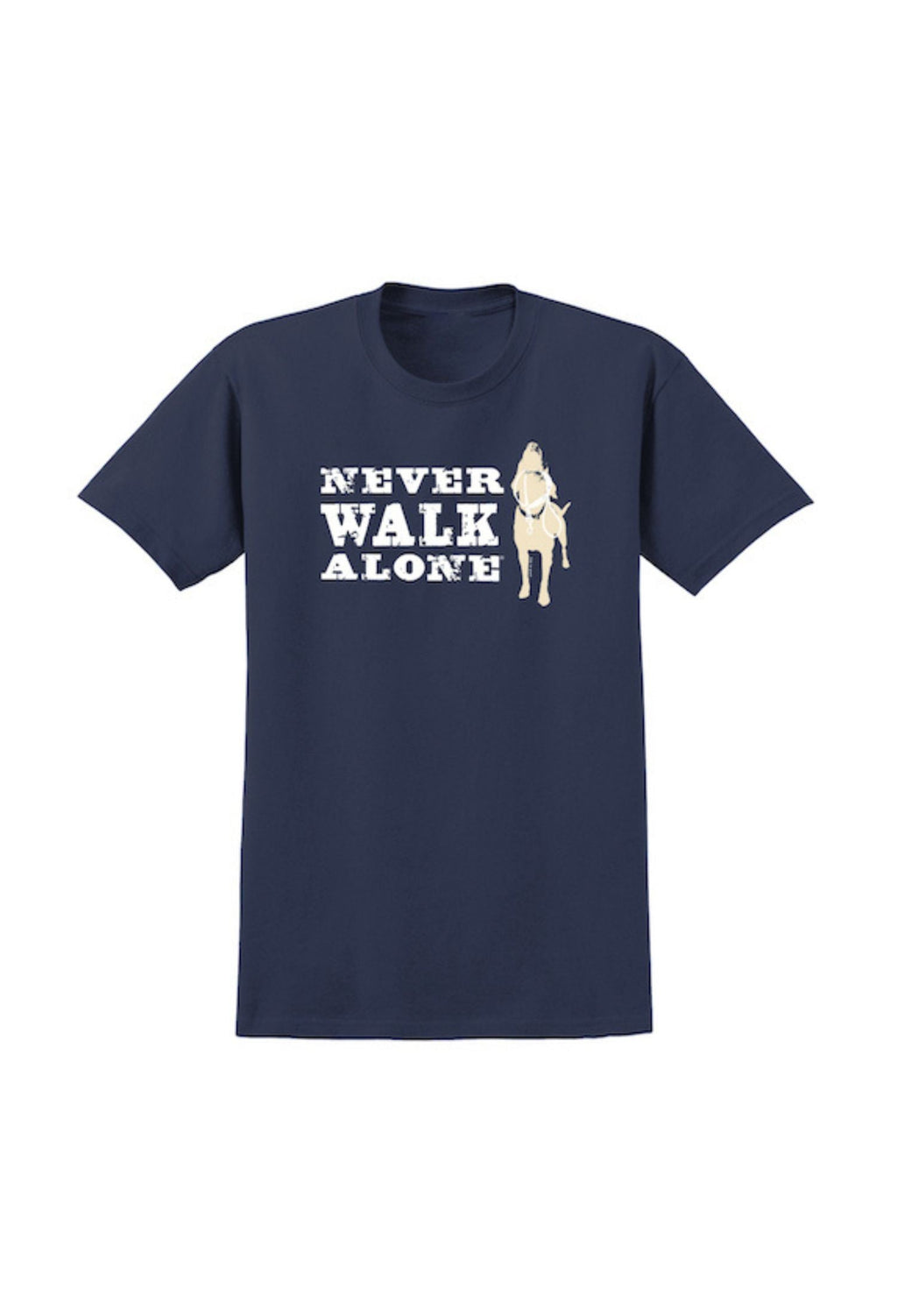 T-shirt: Never Walk Alone by Dog is Good