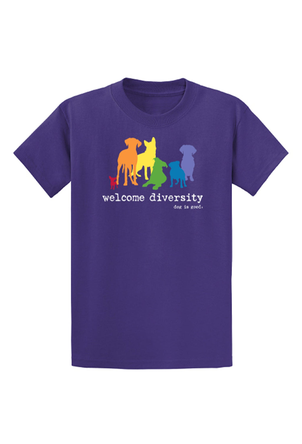 T-shirt: Welcome Diversity Pride by Dog is Good