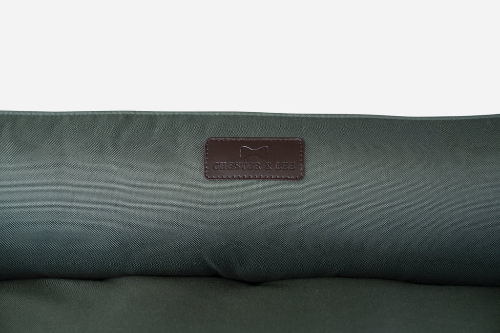 Chester & Lee | Waterproof Sleeper Dog Bed Green by Chester & Lee