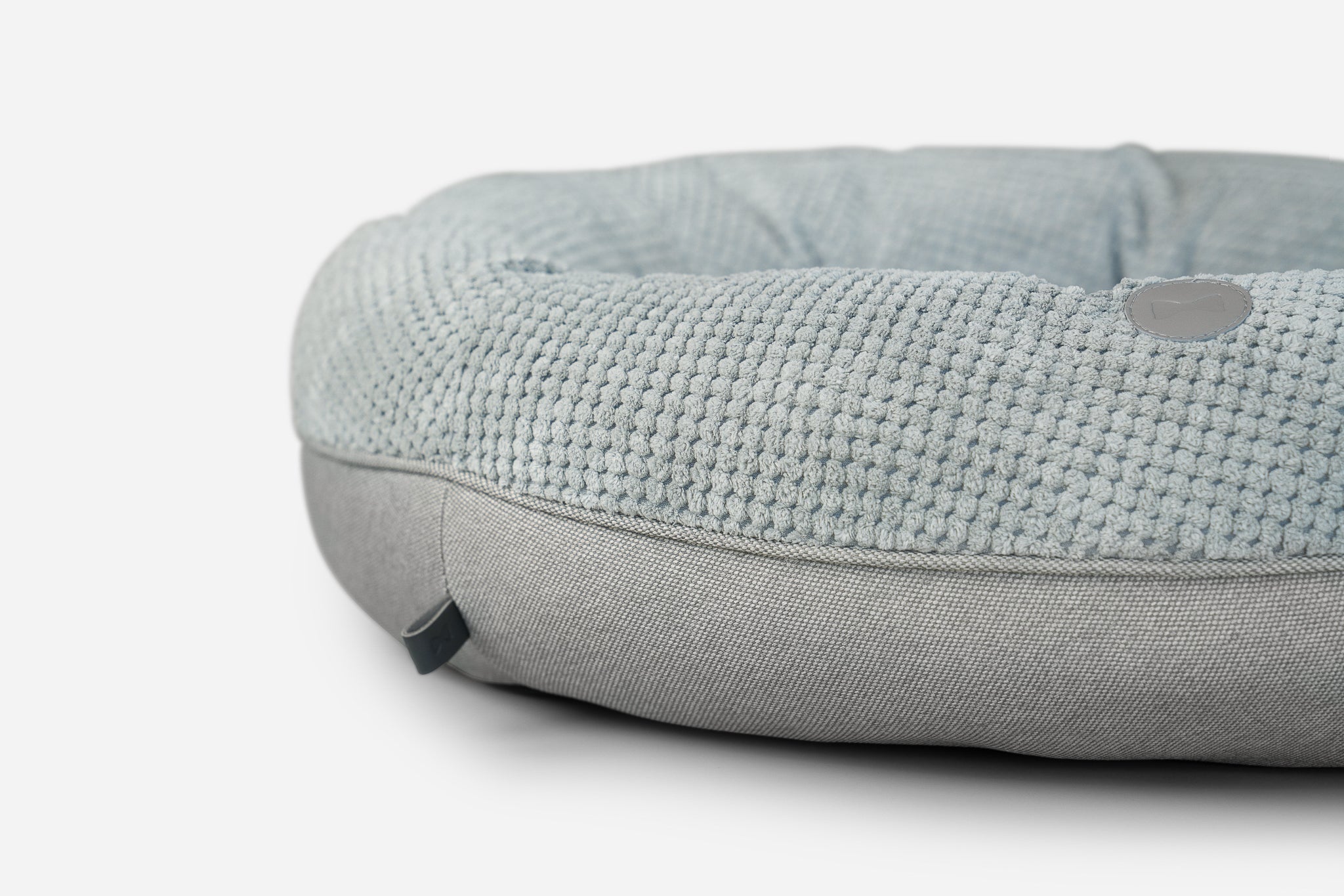 Chester & Lee | Moonlight Gray Donut Dog Bed by Chester & Lee