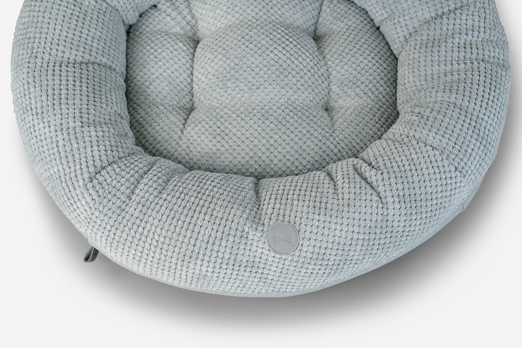 Chester & Lee | Moonlight Gray Donut Dog Bed by Chester & Lee